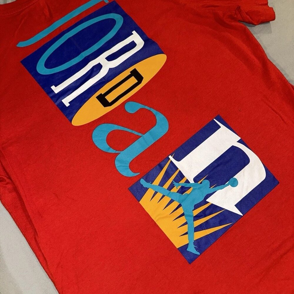 Nike Air Jordan Retro Flight Graphic T-Shirt Mens Size Medium